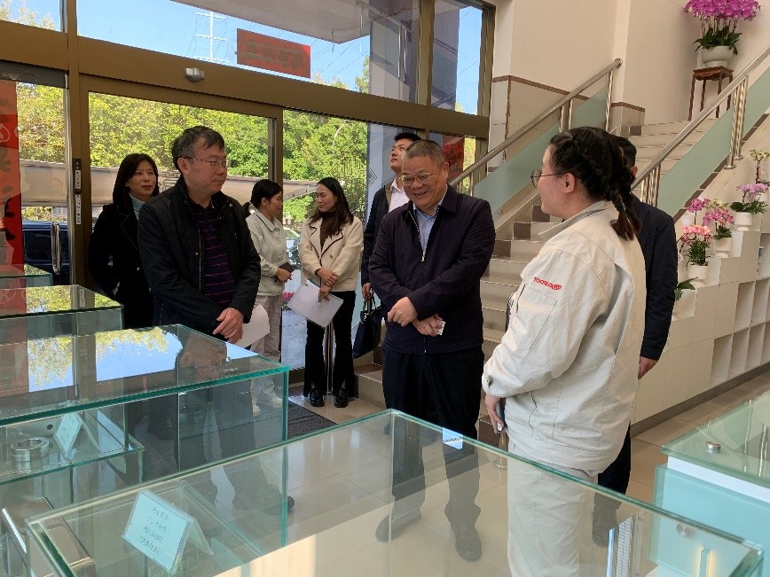 黄埔区委副书记莅临我司走访调研